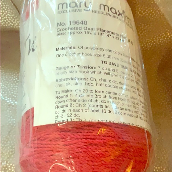 Mary Maxim inc. Other - New Mary Maxim crochet and knitting thread